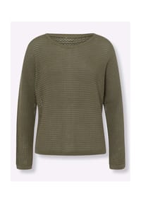 heine - Pullover - khaki