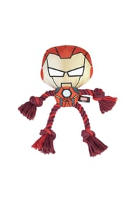COFI - Iron Man Hundespielzeug Beißform Zahnpflege Spielzeug - 