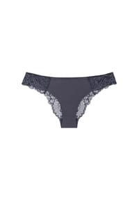 TRIUMPH - Brasilslip Wild Peony Florale Brazilian - PEBBLE GREY