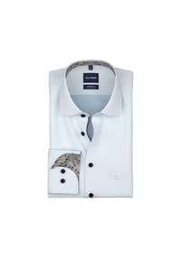 OLYMP - Businesshemd Luxor, Comfort Fit, Langarm, Kent, für Herren - 18 MARINE