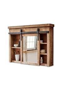 LOBERON - Spiegelschrank Taylors Island braun - braun
