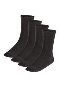 FALKE - Kinder Socken, 4er Pack - Happy, Kurzsocken - Dunkelblau