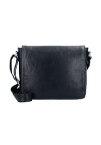 Heyden Cambridge  - Schultertasche "Cambridge", Leder, Laptopfach, uni - 1 SCHWARZ