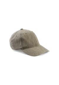 camel active - Cap aus Baumwoll-Leinen-Mix - Grau