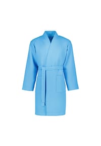 VOSSEN® - Bademäntel unisex Kurzmantel Rom turquoise - 5570 - blau