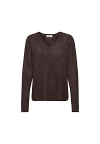 ONLY® - Damen Strickpullover - ONLCAMILLA V-NECK PULLOVER, V-Ausschnitt, einfarbig - 189959001 PUMICE