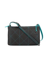 Mywalit - Umhängetasche Leder 25 cm - black