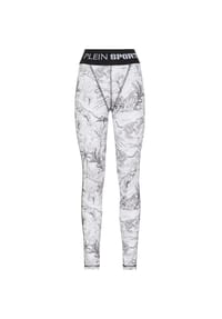 PLEIN SPORT - Leggings - black