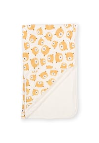 KITE - Baby Teddy Kapuzenhandtuch Bio-Baumwolle - beige