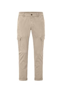 redpoint - Tapered Fit Chinohose- 16 Shades Edition Kingston - beige