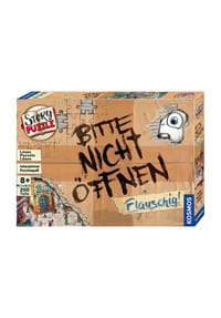 KOSMOS - Story Puzzle "Bitte nicht öffnen - Flauschig!", 200 Teile - 