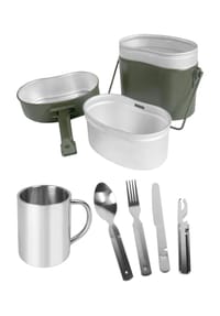 normani® - Bundeswehr Essgeschirrset Camping Geschirr - Oliv