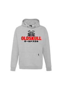 OLDSKULL - Kapuzensweater Classic Samurai mit angesagtem Samurai-Print - Black