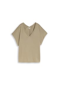 TOM TAILOR - T-Shirt, V-Ausschnitt, für Damen - 11270 KENTUCK BLUE