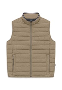 bugatti - Steppweste, Stehkragen, für Herren - 040 BEIGE