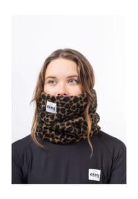 eivy - Neckwarmer Neckwarmer, mit elastischem Kordelstopper - Leopard