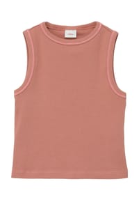s.Oliver - Top, Rippstruktur, für Kinder - 0100 WHITE