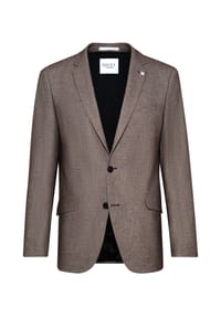 DIGEL - Slim Fit Baukasten-Sakko Allan in Haselnuss - Haselnuss