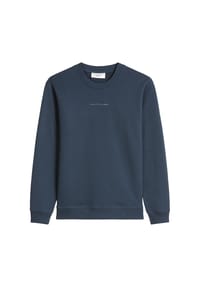 Marc O'Polo DENIM - Herren Sweatshirt - Crew Neck, Regular Fit, Baumwolle, Logo - Beige (Frosty Sand)