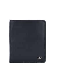 Golden Head® POLO - Geldbörse "Polo", Leder, uni - schwarz