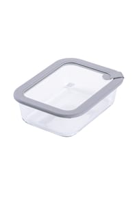 CHEFKOCH trifft FACKELMANN® Vorratsdose - KÜCHE - GLAS/HELLGRAU