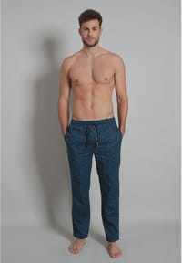 TOM TAILOR Schlafanzug-Hose, Baumwolle, Gummizug, für Herren Bild 1