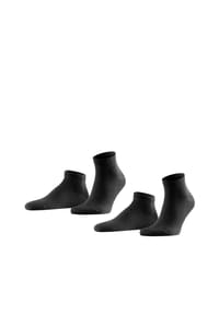 FALKE - Kurzsocken, 2er-Pack, uni, für Herren - 2000 WHITE