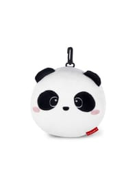 LEGAMI - Reisekissen Travel Pillow My Travel Buddy Panda, mit Schlafmaske - mehrfarbig