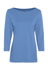 GALERIA - Shirt "Anja", 3/4-Arm, U-Boot-Ausschnitt, für Damen - BLACK