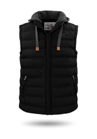 normani® - Herren Winter-Steppweste Nanaimo - Anthrazit