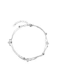 Adelia's Heart Collection - Armband – Herz aus Edelstahl 24+5 cm - silber