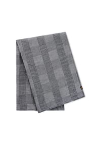 camel active - Gewebter Schal aus 100% Baumwolle - Navyblau