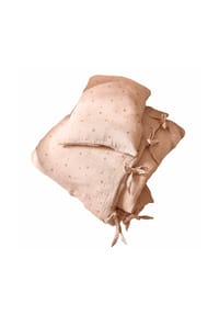 LOBERON - Baby-Bettwäsche Vianne rosa/gold - rosa/gold