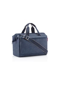 reisenthel® Travelling - travelling allrounder S pocket - Reisetasche 39 cm (leo macchiato) - herringbone dark blue