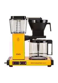 Moccamaster - Filterkaffeemaschine "Select KBG 741", Select-Wahlschalter - GELB
