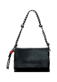 Desigual. Half - Half Schultertasche 23.5 cm - black