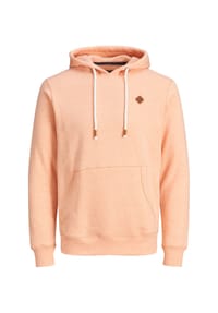 JACK & JONES - Hoodie Tons Kapuzensweatshirt - Shell Coral