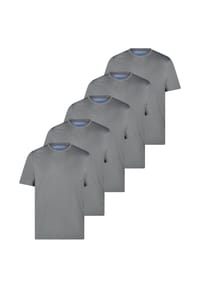 Redmond - T-Shirt 5er Pack Basic - Blau