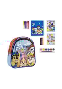 SPIN MASTER™ - Paw Patrol Ausmal-Rucksack Kreativer Kinderrucksack zum - Mehrfarbig 22.0 X 23.0 X 7.0 cm