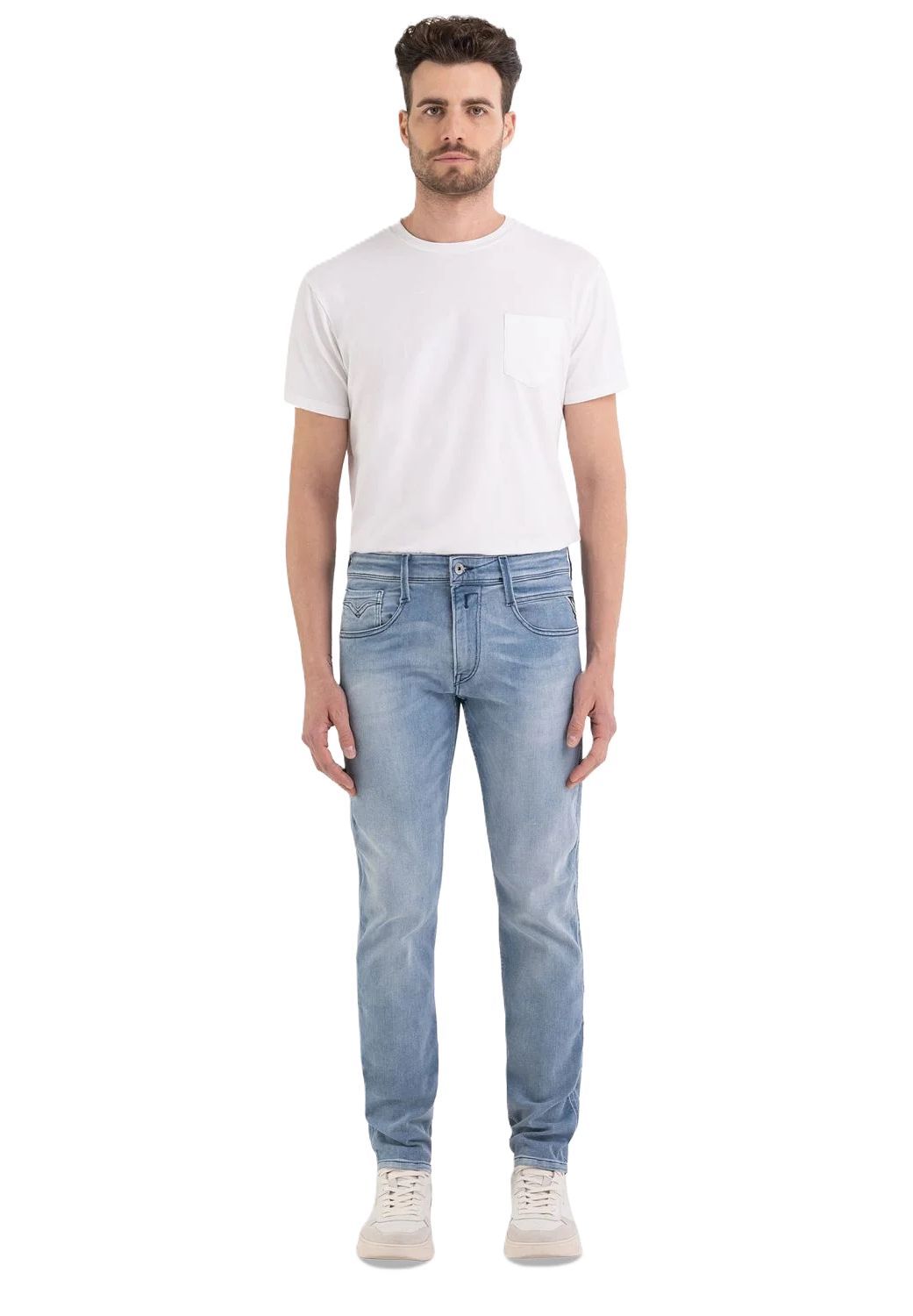 Replay Jeans, Waschung, FüR Herren, Blau, 33/32
