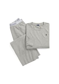 POLO RALPH LAUREN - Loungewear-Set Club Terry, Wide Leg, für Damen - 202 GRAU-MEL.