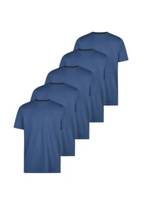 Redmond - T-Shirt 5er Pack Basic - Beige