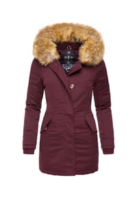 MARIKOO® - Wintermantel Karmaa - Anthrazitgrau