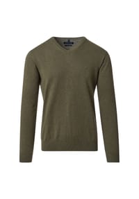 CASAMODA - Herren Pullover uni - Schwarz