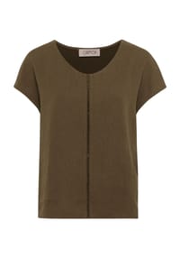 CARTOON - Leinenshirt, überschnittene Schultern, für Damen - 1156 OAT MILK