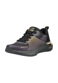 SKECHERS® - Textil Sneaker - Schwarz Multi