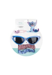 Disney - Lilo & Stitch Sonnenbrillen-Set für Kinder – Mit coolem Zubehör - Blau Onesize