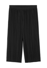 sheego - Plisseehose - schwarz