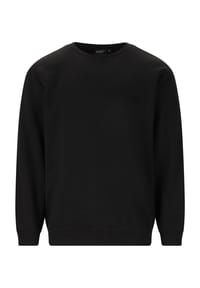 North Bend - Sweatshirt Easterlin Jr. mit geripptem Rundhals-Ausschnitt - 1001 Black