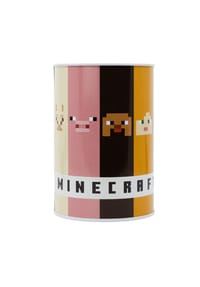 COFI - Minecraft Metall Spardose Geldbox für Kinder mit Motivdesign - Mehrfarbig 15 × 10 × 10 cm